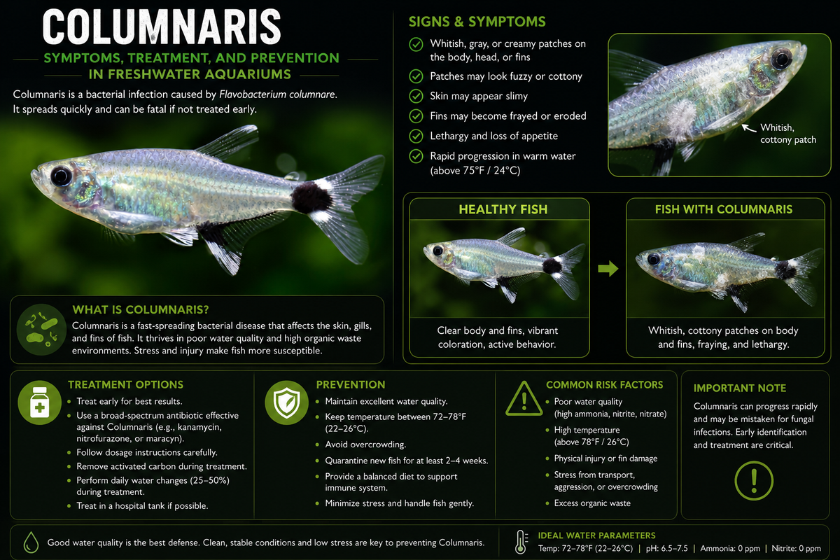 Columnaris in Aquarium Fish: The Disease That's Often Mistaken for Fun ...